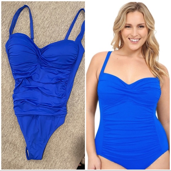 La Blanca: Island Goddess Sweetheart 👙 Sz: 16W - Picture 2 of 8